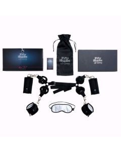 Kit Restrição Cama 50 Shades Of Grey