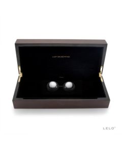 Esferas Vaginais Lelo® Luna Luxe Prata Caixa