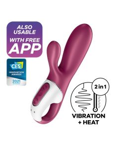Vibrador Recarregável Satisfyer Hot Bunny C/ APP