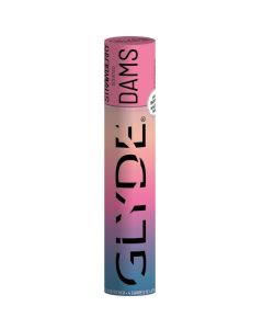 Preservativos Orais Sheer Glyder Dams Morango (4 Un)
