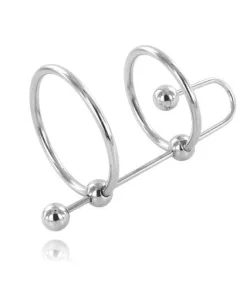 Anel Metal Hard Extreme Cockring Uretra Stopped