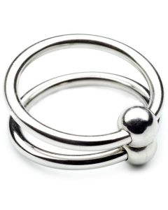 Anel Metal Hard Double Glans Ring 30mm