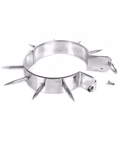 Colar Metal Hard Steel Slave Collars