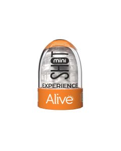 Masturbador Mini Shot Experience Alive Transparente