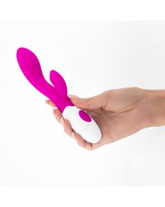 Vibrador C/ Estimulador Clitóris Gummie Roxo C/ Lubrificante à Base de Água Crushious 5