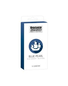 Preservativos Secura Blue Pearl (12 Un)