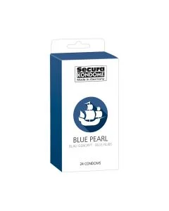 Preservativos Secura Blue Pearl (24 Un)