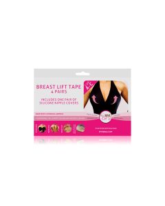Bye Bra Realçador de Seios + Tapa Mamilos de Silicone Copa A-C (4 Pares)