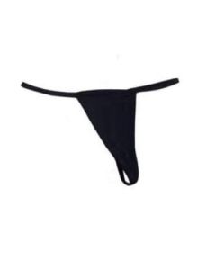 Tanga Transparente Fetish LovOne Preta