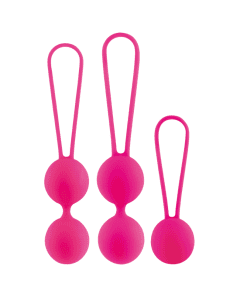 Conjunto de Bolas Vaginais Amoressa Osian Set Rosa