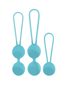 Conjunto de Bolas Vaginais Amoressa Osian Set Azul