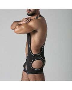 Singlet Watch It Hard Locker Gear Branco Lateral