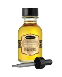 Óleo de Massagem Beijável Kamasutra Oil of Love Creme de Baunilha (22 ml)