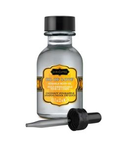 Óleo de Massagem Beijável Kamasutra Oil of Love Abacaxi Coco (22 ml)