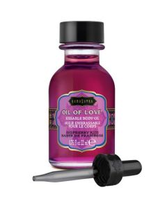 Óleo de Massagem Beijável Kamasutra Oil of Love Beijos de Framboesa (22 ml)