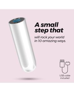 Bala Vibratória Recarregável Satisfyer Ultra Power Bullet 5 Amarela