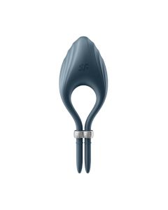 Anel Vibratório Recarregável Duelist Satisfyer Azul Escuro 1