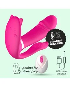 Estimulador Clitóris Recarregável Supernova Crushious Rosa