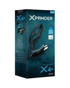 Estimulador Próstata Recarregável Xpander X4+ Large Prostate Stimulation Expert Caixa