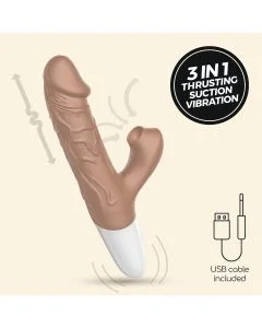 Vibrador Recarregável C/ Sucção Inspire Suction Emberly Púrpura