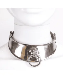 Colar Metal Hard Restricted Collar and Ring