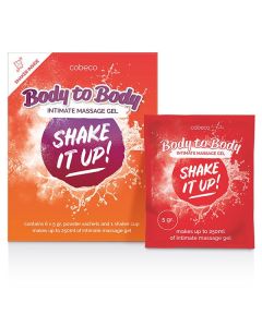 Gel de Massagem Nuru em pó Shake It Up! (6 X 5 g)