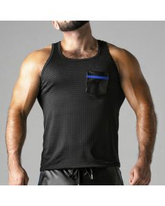 Top Look at Harder Locker Gear Azul Frente