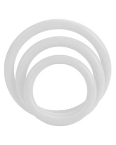Anéis Tri-Rings Calexotics Brancos