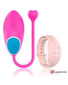 Ovo Vibratório Recarregável WearWatch WatchMe Wireless Fuchsia & Rosa Soft