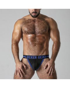 JockStrap Push It Locker Gear Azul Frente