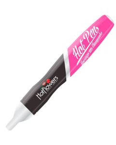 Caneta Comestível Corporal Hot Pen Morango & Champanhe (35 g)