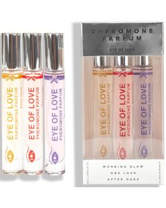 Conjuntos 3 Perfumes Eye Of Love Morning Glow / One Love / After Dark Mulher (3 X 10 ml)