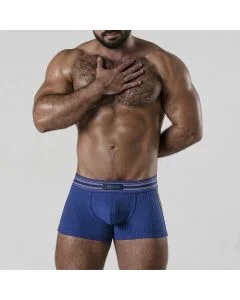 Boxers Backroom Bottomless Locker Gear Azuis Frente