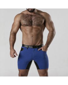 Calção Peneira 5 Pocket Chap Short Locker Gear Azul Frente