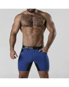 Calção Peneira 5 Pocket Chap Short Locker Gear Azul Frente