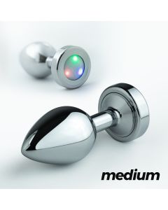 Plug Anal Crushious Borealis C/ Led Médio