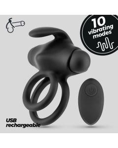 Anel Vibratório Tongmi Silicone Couple Vibrator Crushious 1