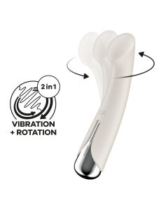 Vibrador Recarregável Satisfyer G For Goddess 1 Divine Pleasure Cinza Escuro