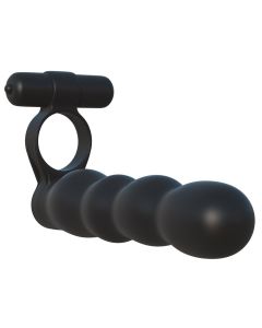 Dildo Dupla Penetração Fantasy C-Ringz Silicone Double Penetrator Rabbit 3