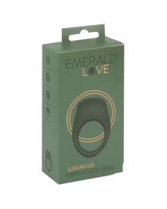 Anel Recarregável Emerald Love Luxurious Vibro Cock Ring Caixa