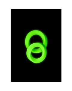 2 Aneis Ouch! Glow in The Dark