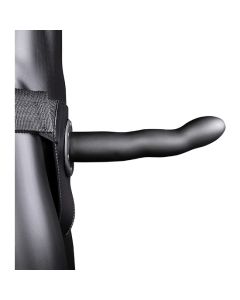 Strap On Ouch! Hollow Strap-On Curved GunMetal