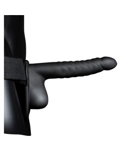 Strap On Ouch! Hollow Strap-On Curved Verde Neon