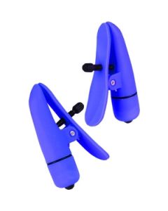Pinças Vibratórias P/ Mamilos Nipplettes Roxas