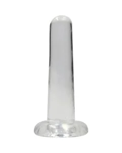 Dildo Crystal Clear Dildo C/ Sucção 5
