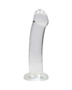Dildo Crystal Clear Dildo C/ Sucção 7