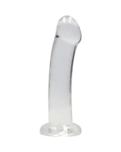 Dildo Crystal Clear Dildo C/ Sucção 7