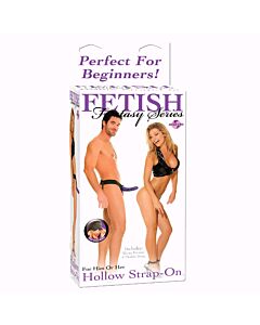 Strap On Fetish Fantasy Oco Iniciantes Roxo 15 cm