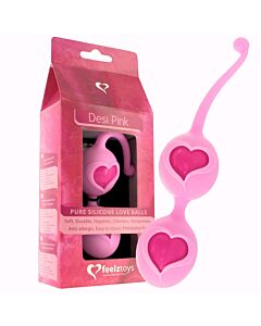Bolas Chinesas FeelzToyz Desi Rosa