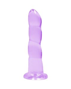 Dildo Crystal Clear Dildo C/ Sucção 7